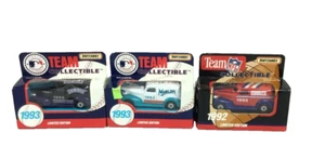 Set Of 3 1992,1993 Team Collectible Matchbox Rockies, Marlins & Giants Vans NIB - Picture 1 of 7