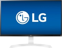 LG 4K MONITOR 27UD69P-W 27" IPS LED 4K UHD FreeSync Monitor Used/ w line