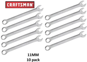 New Craftsman 11MM Metric Combination Wrench 12 Point 10 Pc Set Free Shipping - Picture 1 of 1