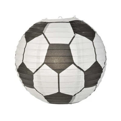 Balón de fútbol Quasimoon / linterna de papel de fútbol decoración colgante por PaperLante... Foto 1 de 2
