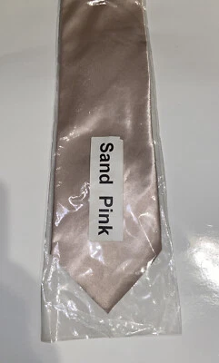 Alexander Logan Neckwear Men's Sand Pink Tie - Image 1 of 3