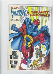 Visitante vs. The Valiant Universe, The #1 (febrero 1995, Valiant) En estado bastante bueno/casi nuevo - Imagen 1 de 1