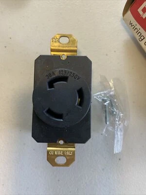 P&S Pass &Seymour Legrand Turnlok Receptacle 3330-G Non-NEMA - Image 1 of 4