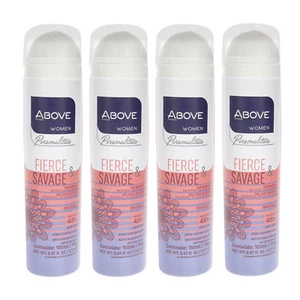 ABOVE Personalities Fierce and Savage - 48 Hours Antiperspirant - 4 Pc Deodorant - Picture 1 of 1