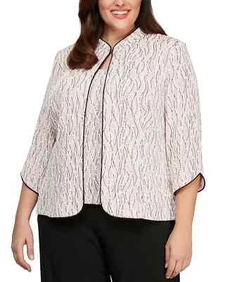 Juego de gemelos ALEX EVENINGS talla grande 3X rosa brillante nuevo con etiquetas $159 Foto 1 de 4