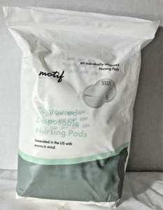New in package Motif Contoured Disposable Nursing Pads 60 count nursing pads - Picture 1 of 4