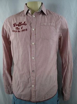 Buffalo David Bitton Premium Embroidered Men's Long Sleeve Casual Shirt Size M - Image 1 of 4