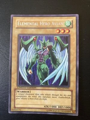 Yu-Gi-Oh! TCG Héroe Elemental Avian Elemental Hero Collection 1 EHC1-EN001... Foto 1 de 4