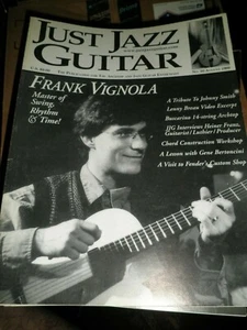 Just Jazz Guitar Magazine - Issue # 20 August 1999 Frank Vignola JJG - Picture 1 of 2