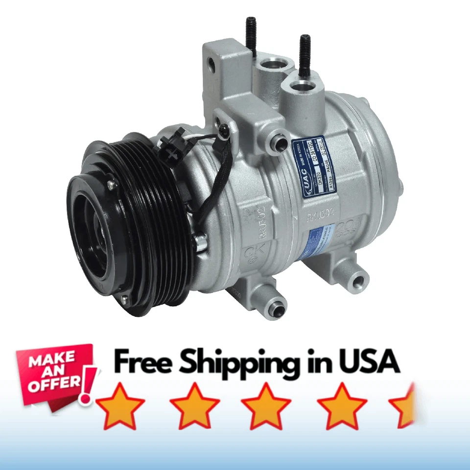 Compressor A/C Fit Ford F-150 11-13, Ford Lobo 11-17, Lincoln Mark LT 11-13 - Image 1 of 1