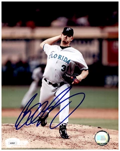 BRAD PENNY SIGNED 8X10 PHOTO AUTO AUTOGRAPH JSA COA FLORIDA MARLINS - Picture 1 of 2