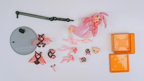 *Head Face Clothes Parts ONLY* Kaiyodo Revoltech Queen's Blade NO. 005 Melona Cover