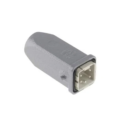 Harting 4+PE Way Male 10A Panel Kit 09200031440 09200042611 473-1348 - Image 1 of 4