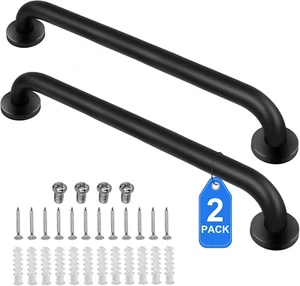 2 Pack Shower Grab Bar, Stainless Steel Bathroom Grab Bar, Shower Handle, Bath H - Picture 1 of 12