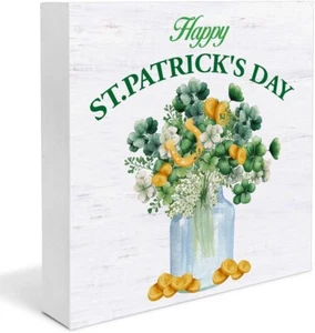 St. Patricks Day Decor - St. Patricks Day Decorations - Happy St. Patricks Day W - Picture 1 of 7