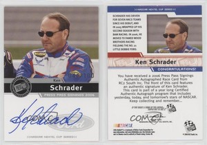 2006 Press Pass Press Pass Signings Silver /100 Ken Schrader Auto