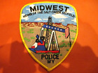 Collectible Wyoming Police Patch,Midwest,New
