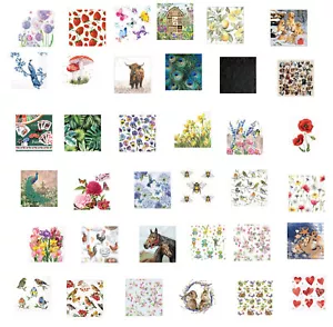 Decoupage Napkins Luxury Party Paper 3 ply Serviette Tea Party BIG CHOICE Design - Picture 1 of 61