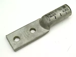 (2er-Pack) Ilsco 2ACL-600 Aluminium Kompressionslasche 600MCM 1/2" Bolzen 2-Loch - Bild 1 von 5