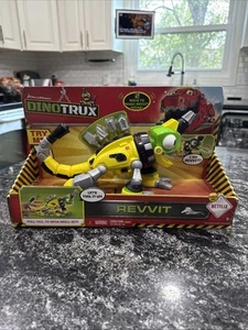Dinotrux REVVIT reptool Mattel Dreamworks Netflix Int Box variant Zoutil BIG - Picture 1 of 7
