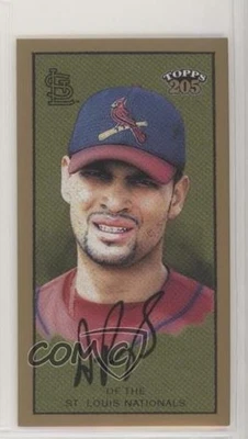 2003 Topps 205 Sovereign Back Mini Black Albert Pujols #3 - Image 1 of 2