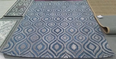 Alfombra Mancha Trasera GRIS/AZUL 8'-0" X 10'-0", Precio Reducido 1172780144 ABT606F-8 Foto 1 de 4