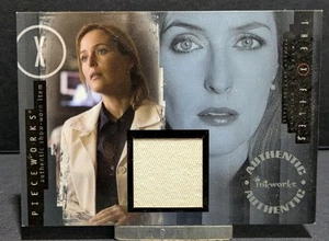 Inkworks 2008 The X-Files show-worn clothing Card Gillian Anderson Scully PW-3 - Picture 1 of 4