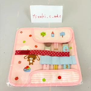 Sanrio Sugar Bunnies Cutlery Set Spoon Fork Chopsticks with Case Shirousa Japan - Picture 1 of 24