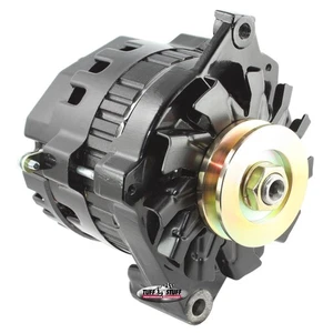 Tuff Stuff 7937B GM Mini Racer Alternator, 1 Wire/OEM Hookup, Blk - Picture 1 of 5