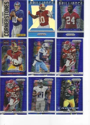 2013 Panini Prizm NFL Football pick your parallel & inserts Blue Red Pulsar Camo - Image 1 of 4