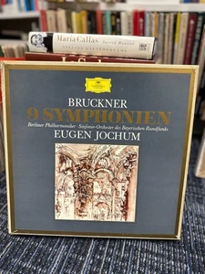BRUCKNER 9 Symphonies EUGEN JOCHUM 1967 DGG STEREO ED1 TULIP 11LP Box  - Picture 1 of 12
