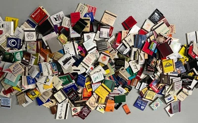 350++++++++ MATCHCOVERS DINING HOTELS BUSINESSES ETC NICE ASSORTMENT NO MATCHES - Image 1 of 4