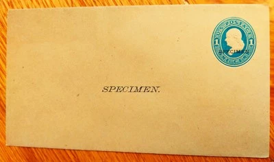 US W120 specimen F/VF mint entire on manila, light blue shade, Scott $2.75 - Image 1 of 4