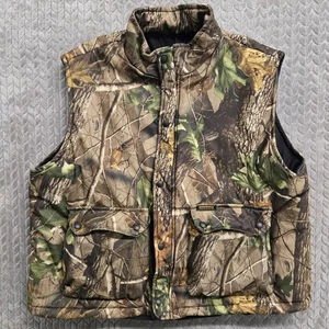 Remington Realtree Hardwoods Green Camo Hunting Vest Men's 2XL Outdoors - Picture 1 of 11