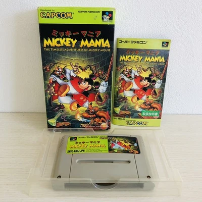 MICKEY MANIA Super Famicom Nintendo CAPCOM 1995 - Image 1 of 4