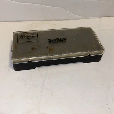 Smith's Diamond Bench Stone 6" grosso 325 grão com almofada de afiação micro-ferramenta - Imagem 1 de 4