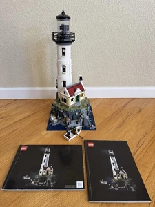LEGO Ideas Faro Motorizado 21335 con Instrucciones, USADO 100% Completo SIN CAJA - Imagen 1 de 10