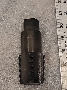 Grifo de tubería 1 1/2" 11 1/2 NPT 5 flautas "Valor de la valor" EE. UU. - Imagen 1 de 4