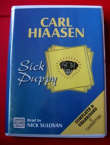 Carl Hiaasen Sick Puppy 8-Tape UNABRDGED Audio Book Nick Sullivan - Picture 1 of 1