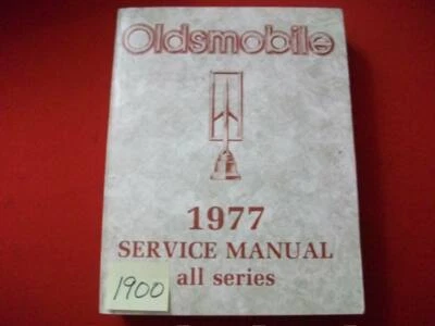 1977 FACTORY OLDSMOBILE SERVICE MANUAL 98 88 STARFIRE TORONADO OMEGA & MORE - Image 1 of 4