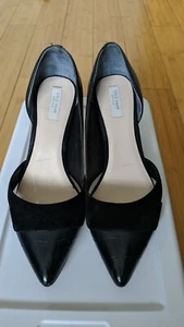 Tacones de vestir para mujer Cole Haan Grand OS 6B de cuero negro - Imagen 1 de 4