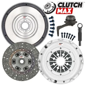 CM STAGE 1 SPORT CLUTCH SLAVE KIT+SOLID FLYWHEEL AUDI A3 VW GOLF JETTA 2.0T BPY - Picture 1 of 12