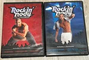 Rockin' Body Sean T Workouts (DVD , 2-Disc Set) Preowned Very Good Condition - Picture 1 of 8