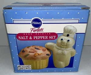 Pillsbury Funfetti Cupcake Salz & Pfefferstreuer 1992 Benjamin & Medwin - Bild 1 von 11
