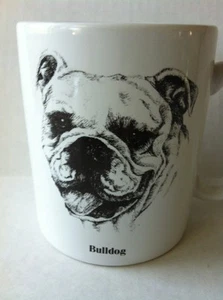 Bulldog Ceramic Coffee Mug 10 Ounces Made By Papel - Bild 1 von 6