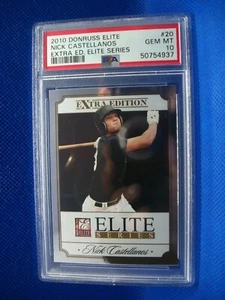 NICK CASTELLANOS 2010 Panini Donruss Elite Extra Edition #20 PSA GEM MINT 10 - Picture 1 of 1