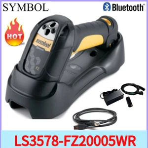 Zebra LS3578-FZ20005WR Bluetooth Wireless 1D USB Laser Barcode Scanner Kit Gebraucht - Bild 1 von 11