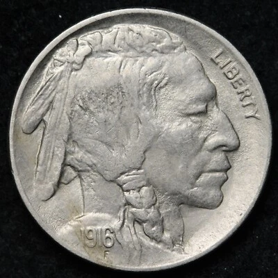 1916 Buffalo Nickel CHOICE BU *UNCIRCULATED* MS E203 QRCM - Image 1 of 2