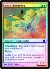 Avian Changeling FOIL Modern Masters NM White Common MAGIC MTG CARD ABUGames