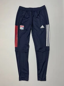 OLYMPIQUE LYONNAIS TIRO PANTS FOOTBALL SOCCER 2020 ADIDAS FR2229 MENS SIZE M - Picture 1 of 9